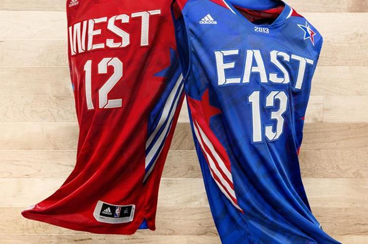Adidas Reveals 2013 NBA All-Star Jerseys for East and West Teams, News,  Scores, Highlights, Stats, and Rumors