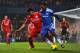 LONDON, ENGLAND - NOVEMBER 20: Daniel Sturridge of Chelsea is closed down by Luis Suarez of Liverpool during the Barclays Premier League match between Chelsea and Liverpool at Stamford Bridge on November 20, 2011 in London, England. (Photo by Mike Hewitt/Getty Images)
