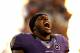 BALTIMORE, MD - SEPTEMBER 23: Linebacker Ray Lewis #52 of the Baltimore Ravens is introduced before playing against the New England Patriots at M&T Bank Stadium on September 23, 2012 in Baltimore, Maryland. (Photo by Patrick Smith/Getty Images)