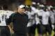 Nov 12, 2011; Stanford CA, USA; Oregon Ducks head coach Chip Kelly on the sidelines against the Stanford Cardinal during the fourth quarter at Stanford Stadium. Oregon defeated Stanford 53-30. Mandatory Credit: Jason O. Watson-USA TODAY Sports