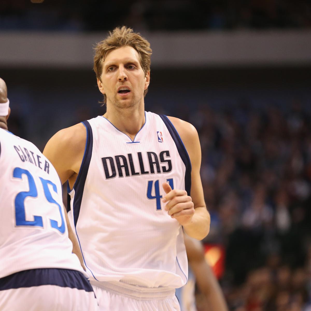 Dirk Nowitzki Scores 19 Points as Mavericks Top Rockets for Fourth