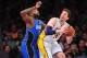 December 2, 2012; Los Angeles, CA, USA; Los Angeles Lakers power forward Pau Gasol (16) controls the ball against the defense of Orlando Magic small forward Moe Harkless (21) during the first half at Staples Center. Mandatory Credit: Gary A. Vasquez-USA TODAY Sports