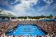 MELBOURNE, AUSTRALIA - JANUARY 16: General views of Melbourne Park on Day three of the 2013 Australian Open at Melbourne Park on January 16, 2013 in Melbourne, Australia. (Photo by Marianna Massey/Getty Images)