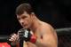 September 22, 2012; Toronto, ON, CANADA; Michael Bisping fights Brian Stann (not pictured) in the middleweight championship during UFC 152 at the Air Canada Centre. Mandatory Credit: Tom Szczerbowski-USA TODAY Sports