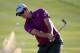 ABU DHABI, UNITED ARAB EMIRATES - JANUARY 17: Justin Rose of England on the 17th green during the first round of the Abu Dhabi HSBC Golf Championship at the Abu Dhabi Golf Club on January 17, 2013 in Abu Dhabi, United Arab Emirates. (Photo by Ross Kinnaird/Getty Images)