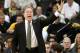 IOWA CITY, IA- JANUARY 10: Head coach Tom Izzo of the Michigan State Spartans reacts to a call during the second half against the Iowa Hawkeyes on January 10, 2013 at Carver-Hawkeye Arena in Iowa City, Iowa. Michigan State won 62-59. (Photo by Matthew Holst/Getty Images)
