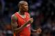 Dec. 23, 2012; Phoenix, AZ, USA; Los Angeles Clippers guard Jamal Crawford (11) reacts on the court during the game against the Phoenix Suns at US Airways Center. The Clippers defeated the Suns 103-77. Mandatory Credit: Jennifer Stewart-USA TODAY Sports