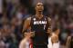DALLAS, TX - DECEMBER 20: Chris Bosh #1 of the Miami Heat at American Airlines Center on December 20, 2012 in Dallas, Texas. NOTE TO USER: User expressly acknowledges and agrees that, by downloading and or using this photograph, User is consenting to the terms and conditions of the Getty Images License Agreement. (Photo by Ronald Martinez/Getty Images)