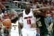 LOUISVILLE, KY - JANUARY 12: Gorgui Dieng #10 of the Louisville Cardinals dribbles the ball during the game against the South Florida Bulls at KFC YUM! Center on January 12, 2013 in Louisville, Kentucky. (Photo by Andy Lyons/Getty Images)