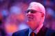 LOS ANGELES, CA - MAY 02: Head coach Phil Jackson of the Los Angeles Lakers looks on during the national anthem before the Lakers take on the Dallas Mavericks in Game One of the Western Conference Semifinals in the 2011 NBA Playoffs at Staples Center on May 2, 2011 in Los Angeles, California. NOTE TO USER: User expressly acknowledges and agrees that, by downloading and or using this photograph, User is consenting to the terms and conditions of the Getty Images License Agreement. (Photo by Kevork Djansezian/Getty Images)