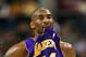 Jan 20, 2013; Toronto, ON, Canada; Los Angeles Lakers guard Kobe Bryant (24) against the Toronto Raptors at the Air Canada Centre. The Raptors beat the Lakers 108-103. Mandatory Credit: Tom Szczerbowski-USA TODAY Sports
