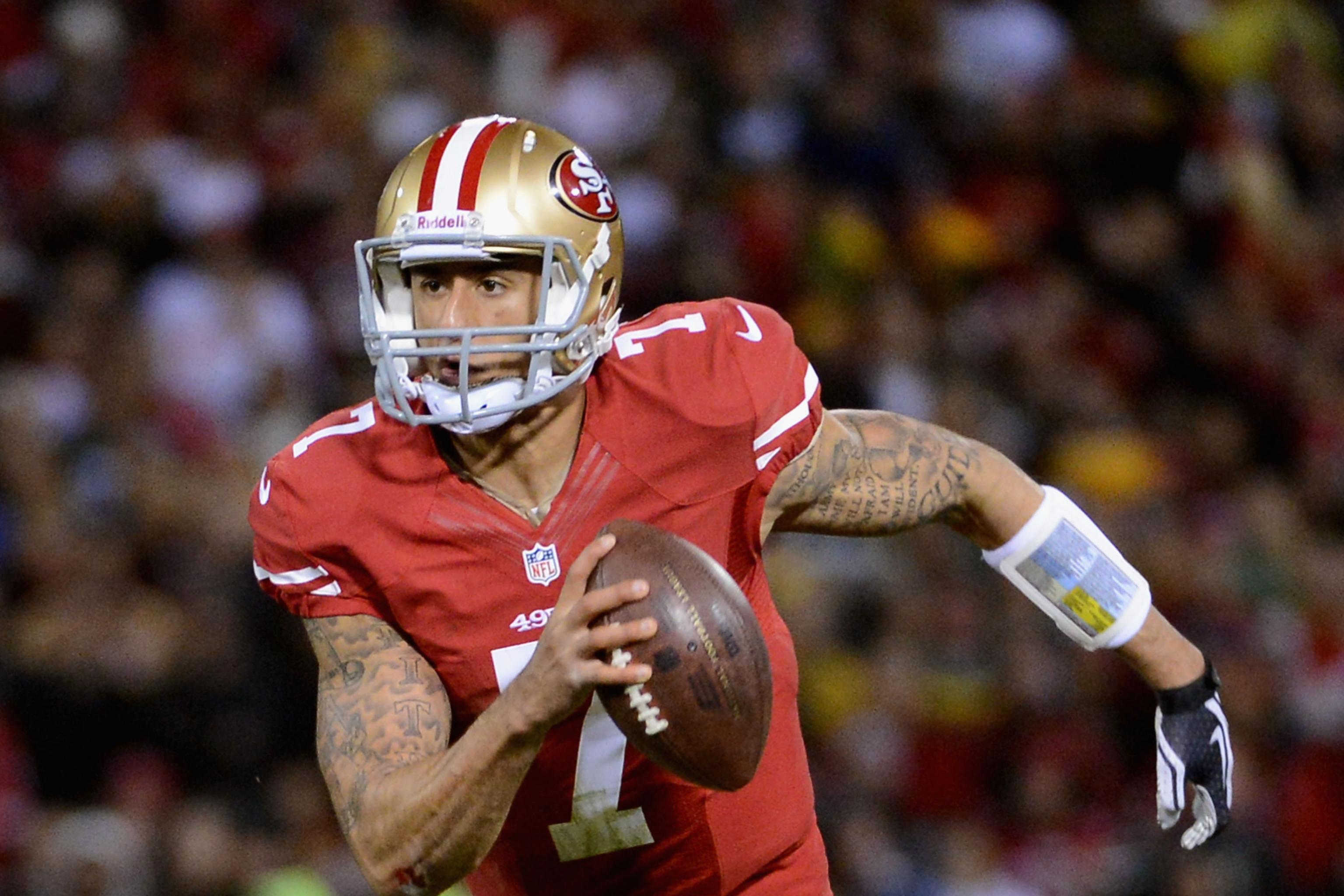 Nevada product Colin Kaepernick still training for NFL shot; lists top-five  QBs ever