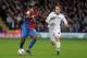 LONDON, ENGLAND - NOVEMBER 17: Wilfried Zaha of Crystal Palace looks to get past Derby's Craig Bryson during the npower Championship match between Crystal Palace and Derby County at Selhurst Park on November 17, 2012 in London, England. (Photo by Charlie Crowhurst/Getty Images)