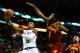 BOSTON, MA - DECEMBER 19: Rajon Rondo #9 of the Boston Celtics drives to the basket in front of Kyrie Irving #2 of the Cleveland Cavaliers during the game on December 19, 2012 at TD Garden in Boston, Massachusetts. NOTE TO USER: User expressly acknowledges and agrees that, by downloading and or using this photograph, User is consenting to the terms and conditions of the Getty Images License Agreement. (Photo by Jared Wickerham/Getty Images)
