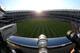 NEW YORK, NY - OCTOBER 14: Television video and still camera lenses are seen in centerfield as the sun sets behind home plate while the New York Yankees host the Detroit Tigers during Game Two of the American League Championship Series at Yankee Stadium on October 14, 2012 in the Bronx borough of New York City. (Photo by Bruce Bennett/Getty Images)