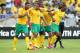 DURBAN, SOUTH AFRICA - JANUARY 23: South Africa celebrate the second goal during the 2013 African Cup of Nations match between South Africa and Angola from Moses Mabhida Stadium on January 23, 2012 in Durban, South Africa
(Photo by Anesh Debiky/Gallo Images/Getty Images)