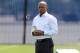 EAST RUTHERFORD, NJ - MAY 11: General manager Jerry Reese of the New York Giants looks on Giants minicamp at Timex Performance Center on May 11, 2012 in East Rutherford, New Jersey. (Photo by Jim McIsaac/Getty Images)