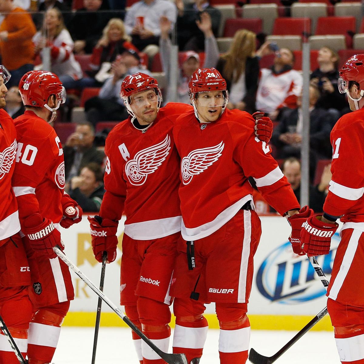 Early Season Progress Report for the Detroit Red Wings ...