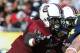 TAMPA, FL - JANUARY 01: Defensive end Jadeveon Clowney #7 of the South Carolina Gamecocks rushes up field during a 33 - 28 victory against the Michigan Wolverines in the Outback Bowl January 1, 2013 at Raymond James Stadium in Tampa, Florida. (Photo by Al Messerschmidt/Getty Images)