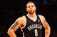 NEW YORK, NY - DECEMBER 19: Deron Williams #8 of the Brooklyn Nets in action against the New York Knicks during their game at Madison Square Garden on December 19, 2012 in New York City. NOTE TO USER: User expressly acknowledges and agrees that, by downloading and or using this photograph, User is consenting to the terms and conditions of the Getty Images License Agreement. (Photo by Al Bello/Getty Images)