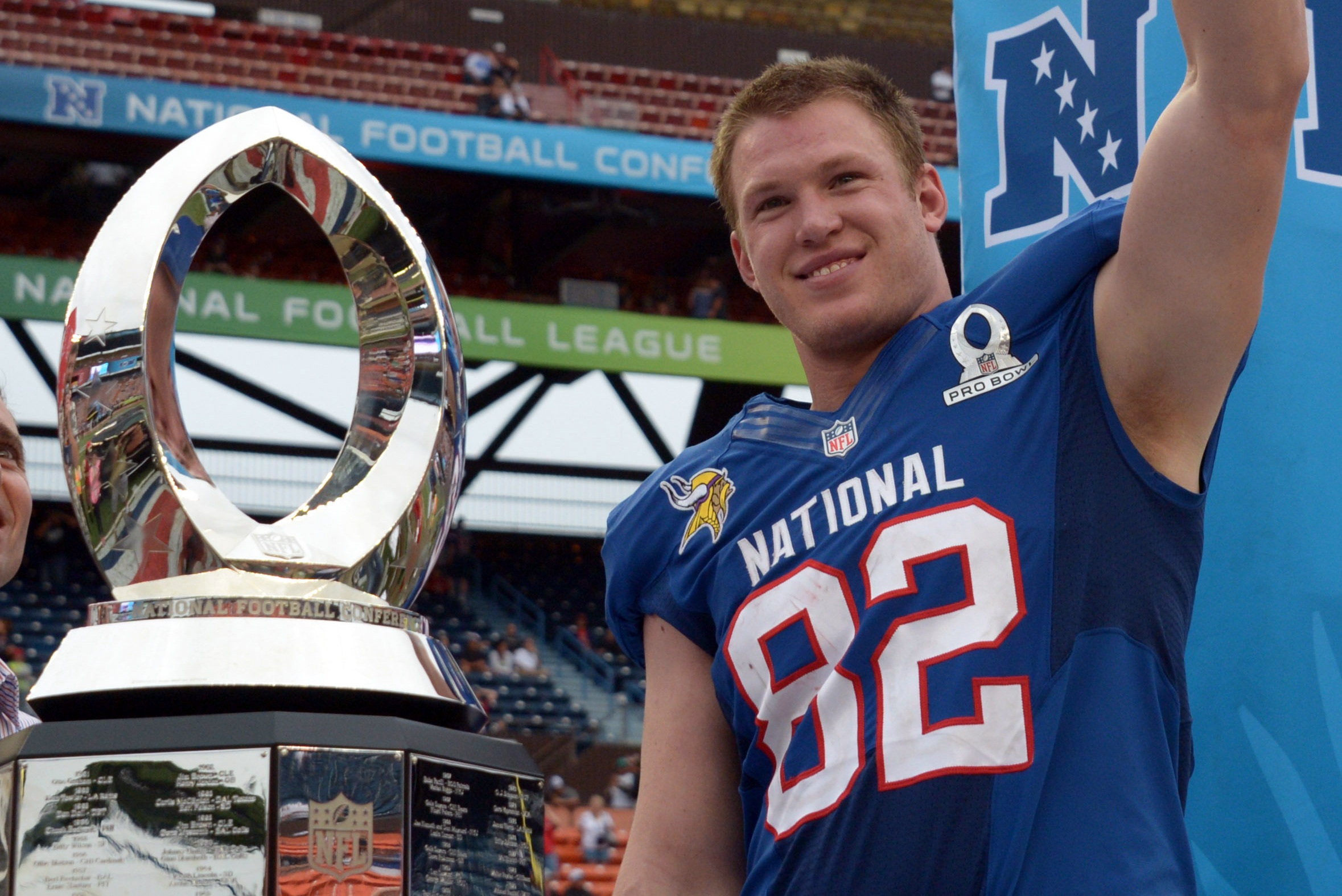 NFL Pro Bowl MVP: Kyle Rudolph Deservingly Wins Pro Bowl Award, News,  Scores, Highlights, Stats, and Rumors