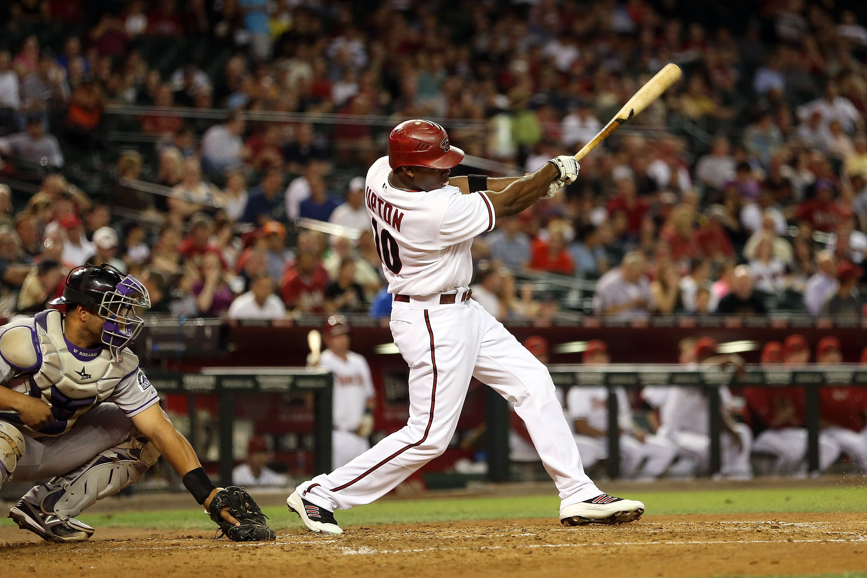 Braves July 4th Auction: Justin Upton Game-Used Military Stars and