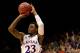 LAWRENCE, KS - JANUARY 14: Ben McLemore #23 of the Kansas Jayhawks shoots during the game against the Baylor Bears at Allen Fieldhouse on January 14, 2013 in Lawrence, Kansas. (Photo by Jamie Squire/Getty Images)