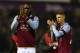 WEST BROMWICH, ENGLAND - JANUARY 19: Christian Benteke of Aston Villa applauds the fans during the Barclays Premier League match between West Bromwich Albion and Aston Villa at The Hawthorns on January 19, 2013 in West Bromwich, England. (Photo by Clive Mason/Getty Images)