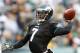 PHILADELPHIA, PA - OCTOBER 28: Quarterback Michael Vick #7 of the Philadelphia Eagles looks to pass against the Atlanta Falcons during a game at Lincoln Financial Field on October 28, 2012 in Philadelphia, Pennsylvania. (Photo by Rich Schultz /Getty Images)