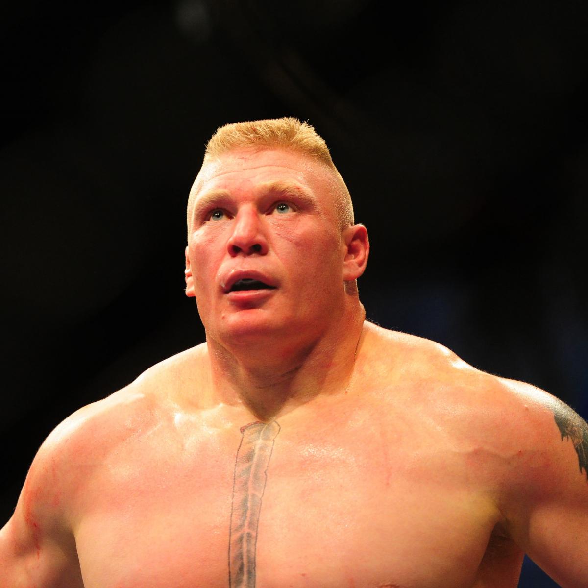 aew brock lesnar