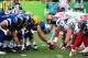 HONOLULU, HI - JANUARY 27: Members of the National Football Conference line up for a kick against the American Football Conference team during the 2013 Pro Bowl at Aloha Stadium on January 27, 2013 in Honolulu, Hawaii (Photo by Scott Cunningham/Getty Images)