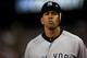DETROIT, MI - OCTOBER 18: Alex Rodriguez #13 of the New York Yankees walsk off the field back to the dugout after he grounded out in the top of the 9th inning against the Detroit Tigers during game four of the American League Championship Series at Comerica Park on October 18, 2012 in Detroit, Michigan. (Photo by Jonathan Daniel/Getty Images)