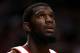 PORTLAND, OR - NOVEMBER 19: Greg Oden #52 of the Portland Trail Blazers rests during the game against the Chicago Bulls at the Rose Garden on November 6, 2008 in Portland, Oregon. NOTE TO USER: User expressly acknowledges and agrees that, by downloading and or using this Photograph, user is consenting to the terms and conditions of the Getty Images License Agreement. (Photo by Jonathan Ferrey/Getty Images)