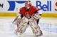 Robyn Rittmaster occupying the Senators crease (Photo by Krista Windsor) Obtained from http://www.flickr.com/photos/kristawindsor/3893001130/