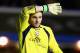 BIRMINGHAM, ENGLAND - JANUARY 01: Jack Butland of Birmingham City in action during the npower Championship match between Birmingham City and Cardiff City at St Andrews on January 1, 2013 in Birmingham, England. (Photo by Matthew Lewis/Getty Images)