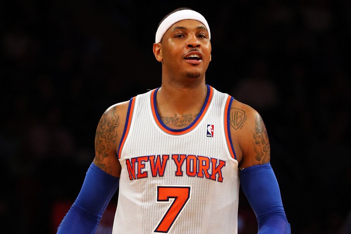 Where Does Carmelo Anthony Rank Among Greatest Knicks After Setting