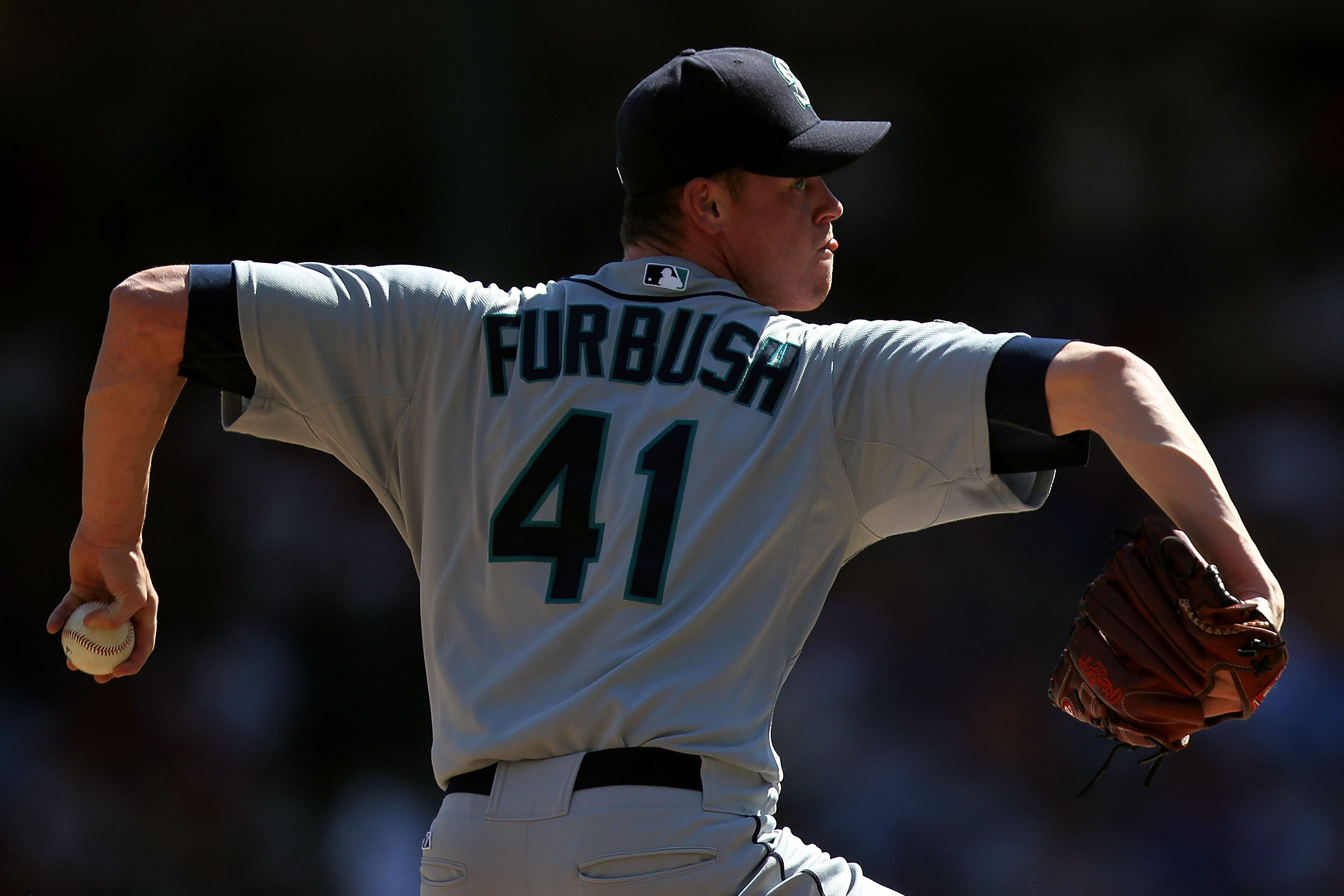 Seattle Mariners, from left, Taijuan Walker, James Paxton, Charlie