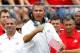 COLUMBUS, OH - SEPTEMBER 1: Head Coach Urban Meyer of the Ohio State Buckeyes yells out encouragement to his team during the second quarter against the Miami Redhawks on September 1, 2012 at Ohio Stadium in Columbus, Ohio. (Photo by Kirk Irwin/Getty Images)