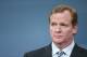 NEW YORK, NY - JANUARY 24: National Football League (NFL) Commissioner Roger Goodell looks on at a City Hall press conference announcing plans for Super Bowl XLVIII in the region on January 24, 2012 in New York City. The New York/New Jersey region's first Super Bowl will see the creation of a 'Super Bowl Boulevard' fan attraction along Broadway in midtown Manhattan. (Photo by Mario Tama/Getty Images)