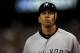 DETROIT, MI - OCTOBER 18: Alex Rodriguez #13 of the New York Yankees walsk off the field back to the dugout after he grounded out in the top of the 9th inning against the Detroit Tigers during game four of the American League Championship Series at Comerica Park on October 18, 2012 in Detroit, Michigan. (Photo by Jonathan Daniel/Getty Images)