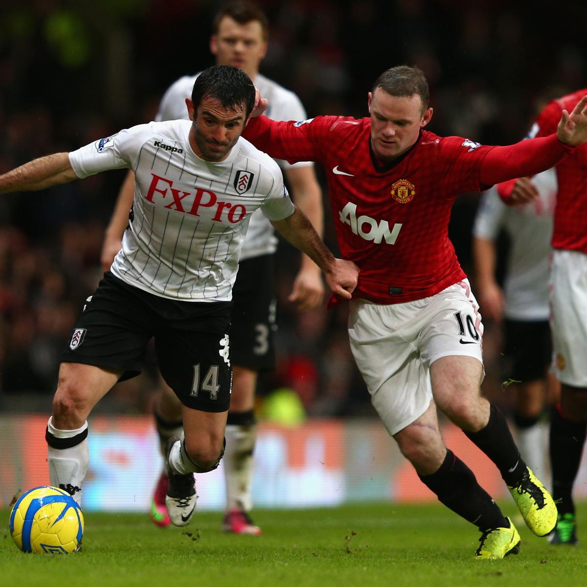 Fulham vs. Manchester United: Date, Time, Live Stream, TV Info and 