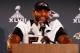 NEW ORLEANS, LA - JANUARY 30: Linebacker Ray Lewis #52 of the Baltimore Ravens addresses the media during Super Bowl XLVII Media Availability at the Hilton New Orleans Riverside on January 30, 2013 in New Orleans, Louisiana. The Ravens will take on the San Francisco 49ers on February 3, 2013 at the Mercedes-Benz Superdome. (Photo by Scott Halleran/Getty Images)