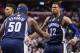 Jan 28, 2013; Philadelphia, PA, USA; Memphis Grizzlies forward Rudy Gay (22) celebrates making the game winning shot with forward Zach Randolph (50) during the fourth quarter against the Philadelphia 76ers at the Wells Fargo Center. The Grizzlies defeated the Sixers 103-100. Mandatory Credit: Howard Smith-USA TODAY Sports