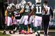 EAST RUTHERFORD, NJ - OCTOBER 08: Joe McKnight #25 of the New York Jets is surrounded by teammates after he scored a 100-yard kickoff return for a touchdown in the third quarter against the Houston Texans at MetLife Stadium on October 8, 2012 in East Rutherford, New Jersey. (Photo by Al Bello/Getty Images)