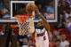 MIAMI, FL - JANUARY 02: LeBron James #6 of the Miami Heat dunks during a game against the Dallas Mavericks at American Airlines Arena on January 2, 2013 in Miami, Florida. (Photo by Mike Ehrmann/Getty Images)