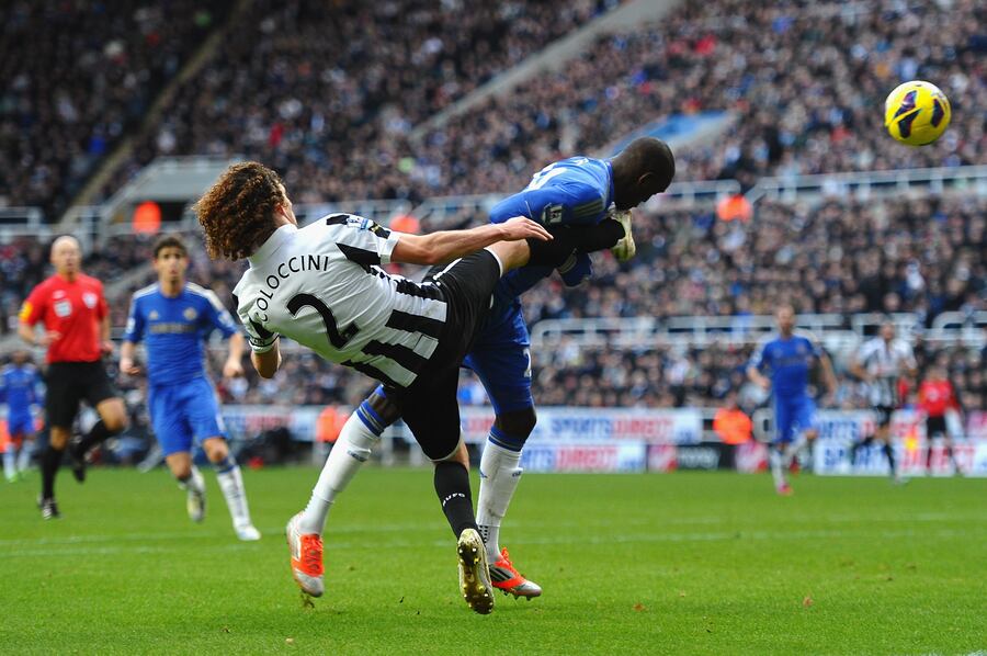 Demba Ba Injury Fabricio Coloccini Should Have Been Sent Off Vs Chelsea Bleacher Report Latest News Videos And Highlights