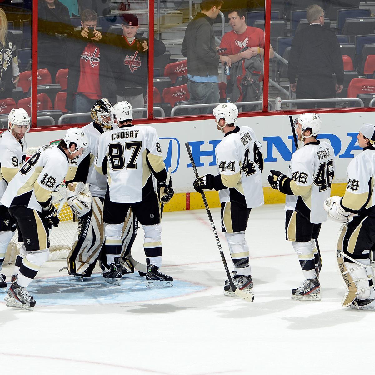 Pittsburgh Penguins vs. Washington Capitals: Live Score, Updates and