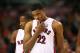 Feb 3, 2013; Toronto, ON, Canada; Toronto Raptors forward Rudy Gay (22) during their game against the Miami Heat at the Air Canada Centre. The Heat beat the Raptors 100-85. Mandatory Credit: Tom Szczerbowski-USA TODAY Sports