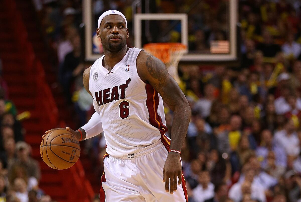 lebrons miami heat