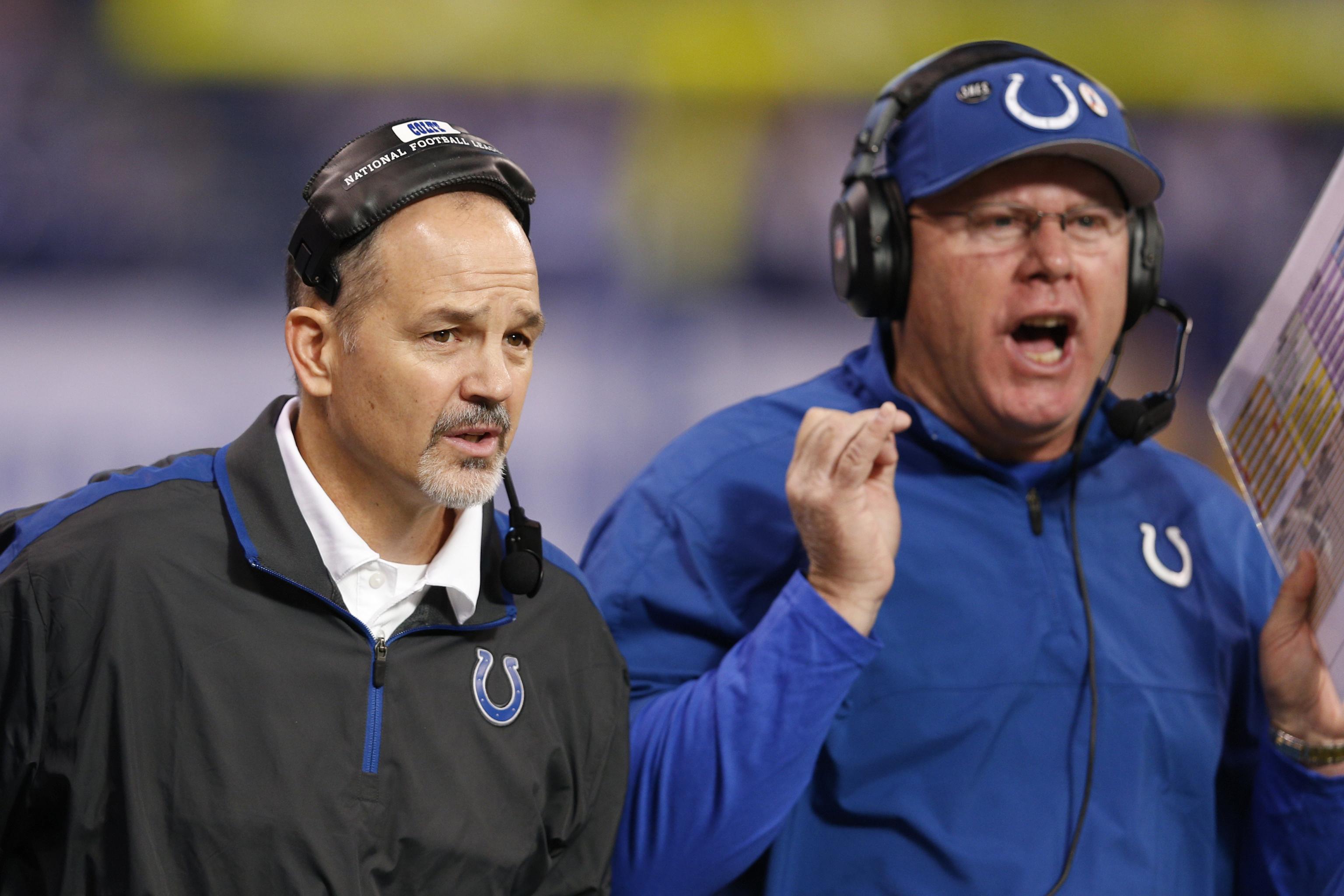 Colts vs. Cardinals pregame: Andrew Luck greets Bruce Arians